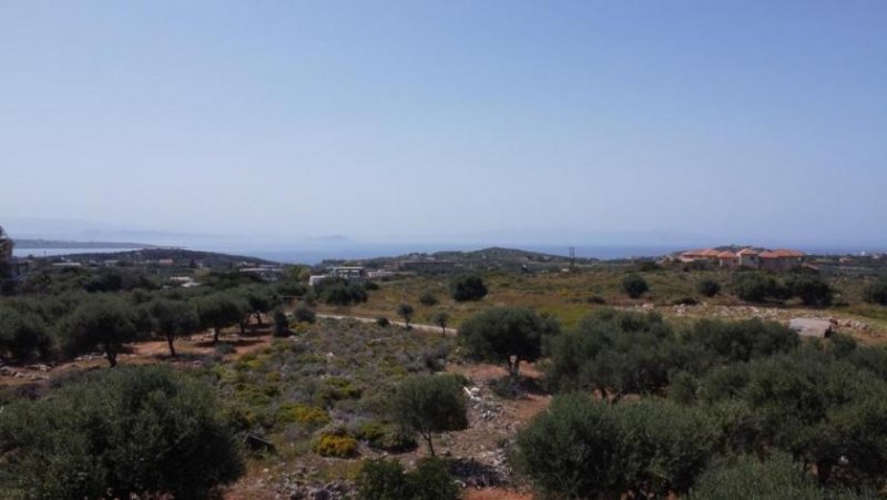 Chorafakia Kreta, Chorafakia: Schönes Grundstück mit Meerblick und Bergblick zu verkaufen Grundstück kaufen